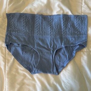 Aerie Blue Textured Women's panties